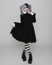 ロングパフスリーブワンピース『サースデイ』【復刻】